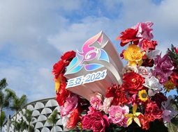 海南三亞:氛圍漸濃迎盛會